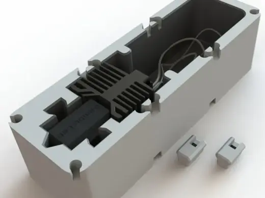 MMSS 1x3 & 1x2 Module - Complete Hotend (w fan)