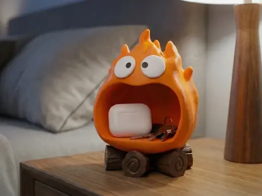 Ghibli Calcifer Fire Accessory & Key Holder Tray