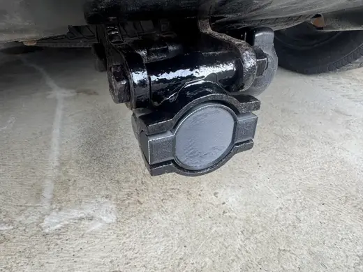 Small Westfalia trailer hitch cap