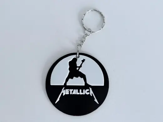 Metallica Keychain