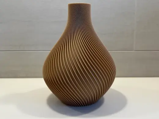 Modern spiral vase