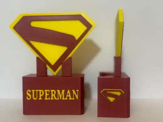 Superman Desk Display and Logo AMS