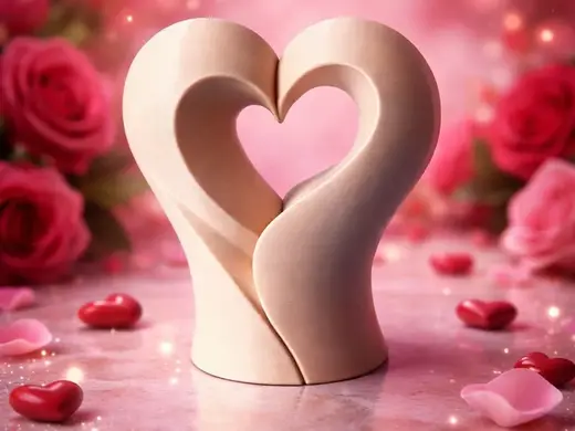 Herz Dekoobjekt (Valentinstag / Geschenk)
