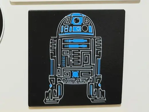 R2-D2 Line Art - Maze sign