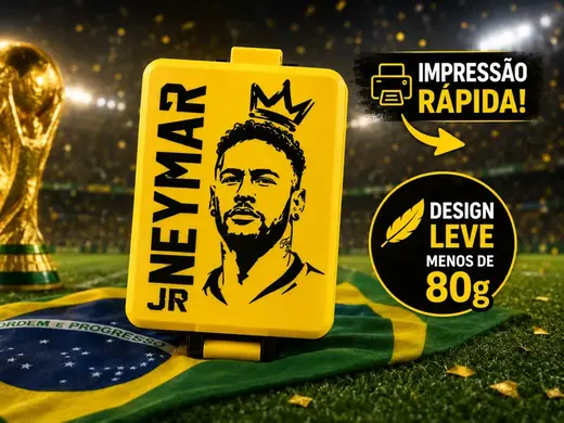 Caixa de figurinha COPA - RÁPIDA E LEVE - Neymar