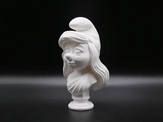 Smurfette Smurf Bust