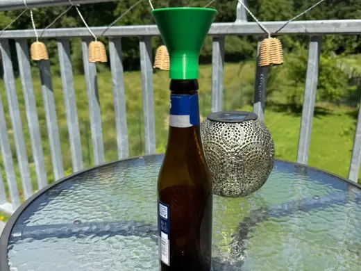 Glass Bottle Insect Trap Funnel Wasps Flies Hornet