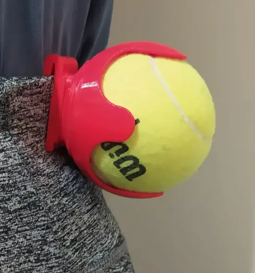 Tennis ball holder (your dog could like it)