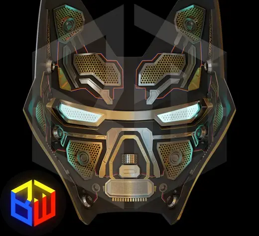 Iron Man Mark 85 Face Plate Inner Detailing
