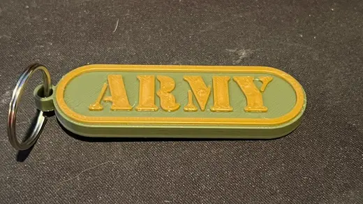 Army Keychain