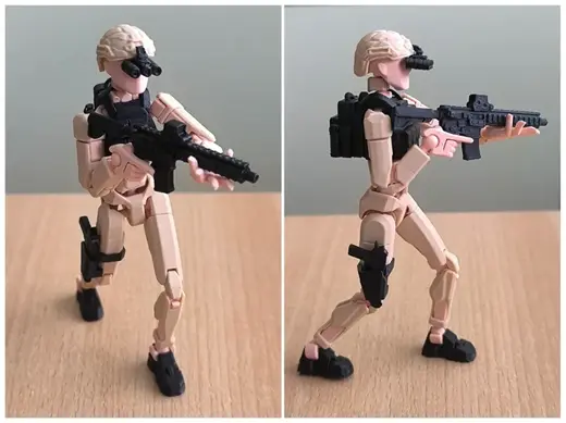 Night vision for ballistic helmet for Dummy 13
