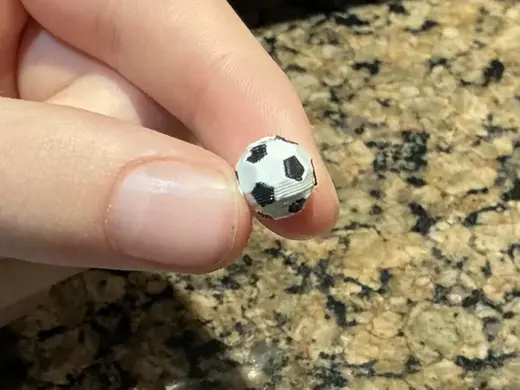Worlds Smallest Soccer Ball