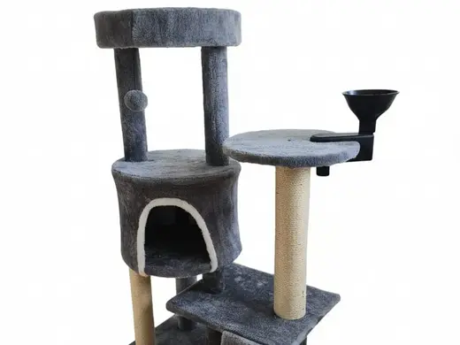 Comedero Ergonómico Ajustable para Gatos y Perros