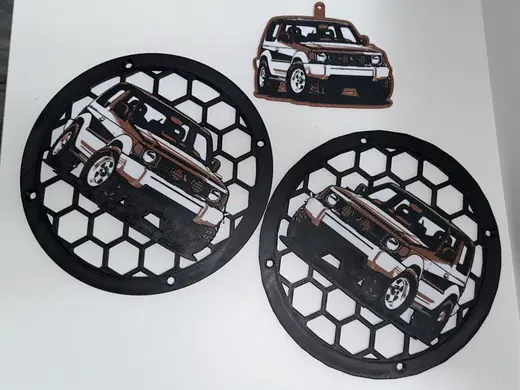 grills for the audio system