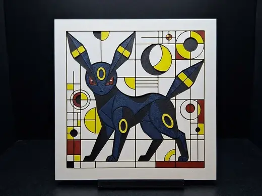 Umbreon Bauhaus - Hueforge