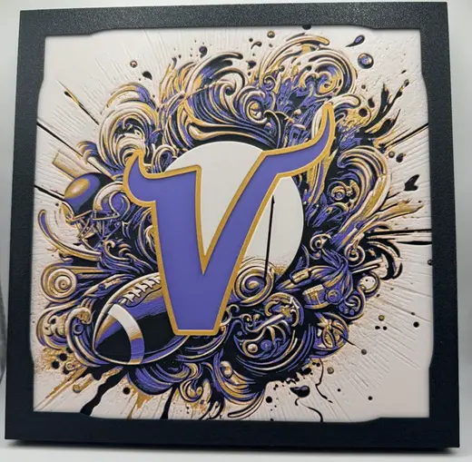Minnesota Vikings - NFL Hueforge