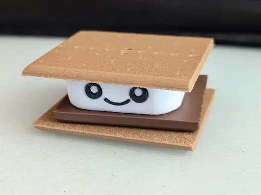 Cute Christmas S'mornament (No AMS needed!)