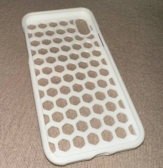 Iphone x case / Iphone 10 case honeycombed TPU