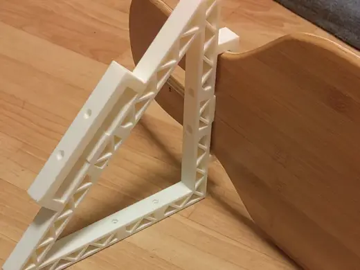 Longboarddeck wall mount