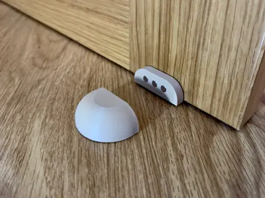 Magnetic door stopper