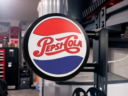 Pepsi Pub Sign – 3D Printed Garage / Bar Sign