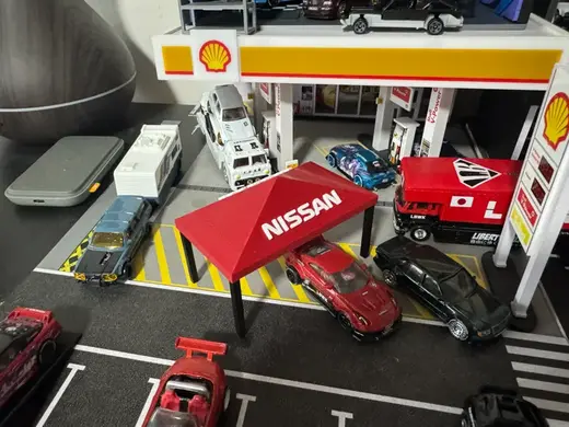 Nissan canopy #1 for 1:64 scale cars