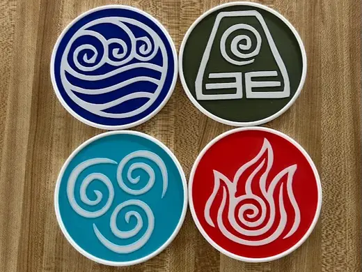 Avatar The Last Airbender Coaster Set