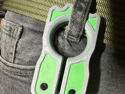 Minimal Contour Ring Compact EDC Utility Accessory