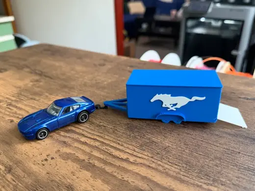 Mustang Trailer for 1:64 scale cars