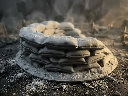 Sandbag Bunker – Tabletop Terrain (FDM optimiert)