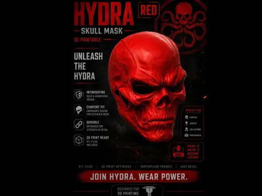 Red Skull "HYDRA" mask