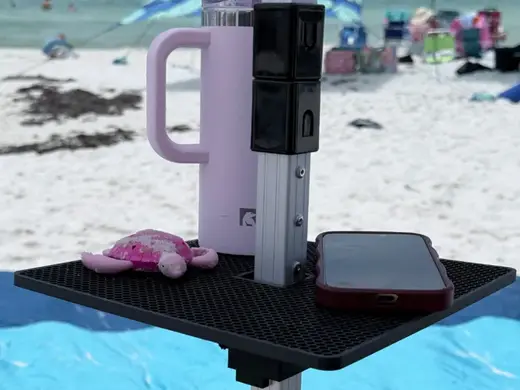 Cool Cabana beach umbrella table