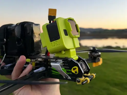 Gopro hero11 mount for Speedybeemario8 fixed-angle