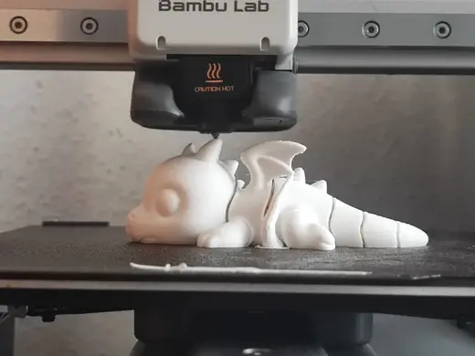 cute articulated flexi baby Dragon