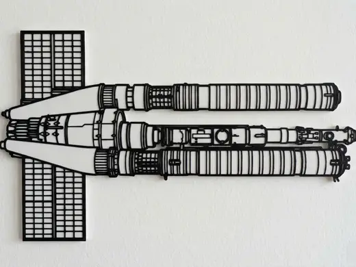Project Hail Mary Ship Wall Art