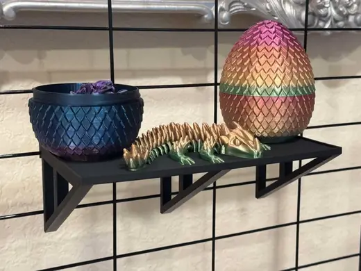 Hanging Display Shelf for 3.5mm Gridwall