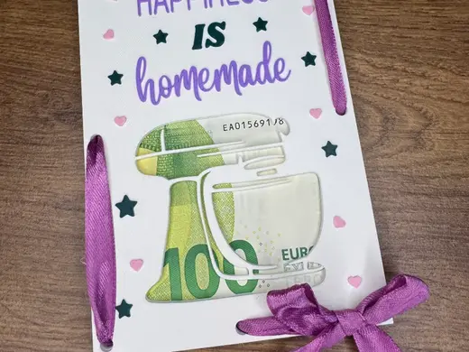 Geldgeschenk "Kitchenaid" lustig Geschenkidee