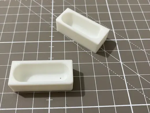 vasca da bagno per architettura in scala 1.50