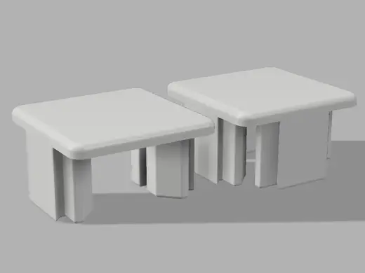 2020 AluxProfile compatible Cover 4 or 2 slot