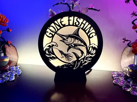 Ring Lamp | Ring Light | Gone Deep Sea Fishing