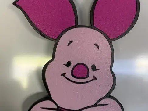 Piglet from Winnie the Pooh wall plaque (No AMS)