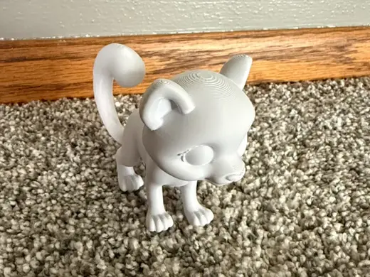 cute snow lepord