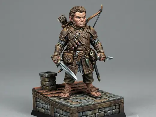Weet - Male Hobbit Fighter-Rogue