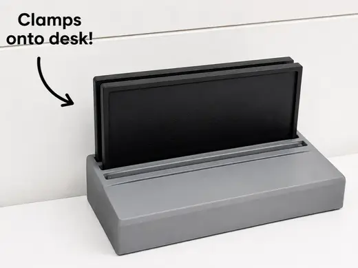 Coaster Organizer - Clamps on Desk