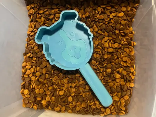 Dog Face Food Scoop #01