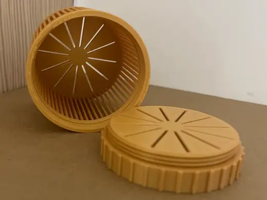 Filament Spool Desiccant Holder
