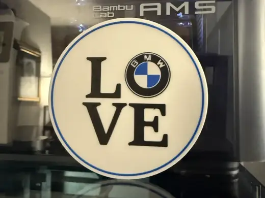 LOVE BMW - COASTER