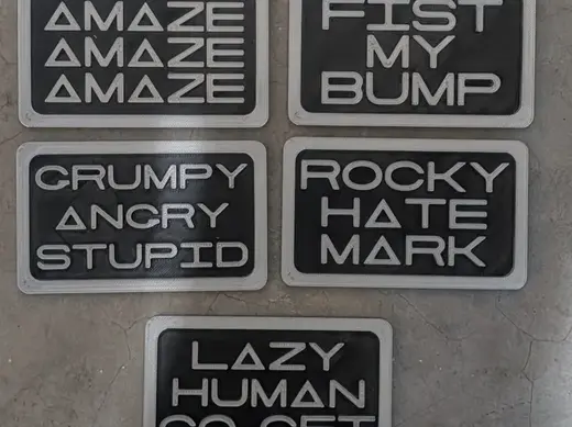 PHM Rocky Quote Magnets