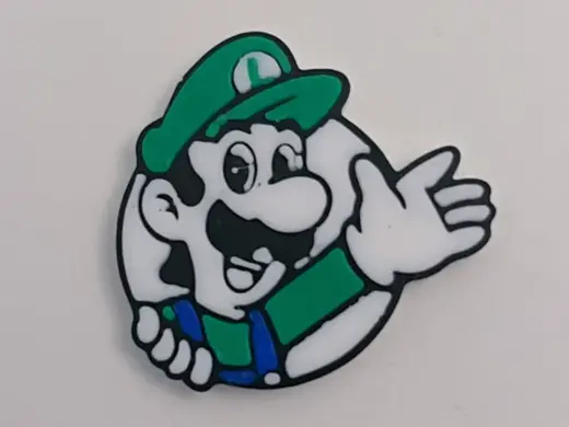Luigi magnet - compatible with Mario key hook