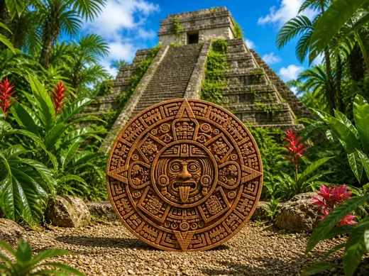 Aztec Sun Medallion – Lost Temple Series